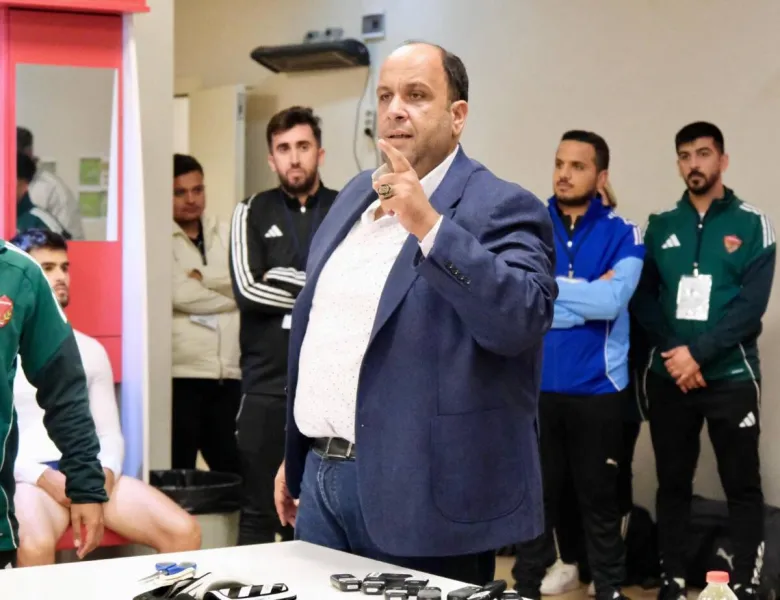 Hatayspor Başkanı Ethem Çakır Futbolcuları Tebrik Etti