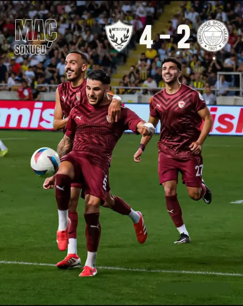 Hatayspor’dan Fenerbahçe’ye futbol ve gol dersi: 4-2