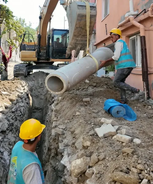 HATSU, Kışla Mahallesi’nin kanalizasyon sorununu giderdi