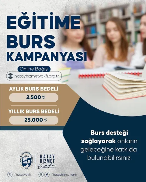 Üniversite Öğrencilerine Müjde! Hatay'dan Burs Kampanyası