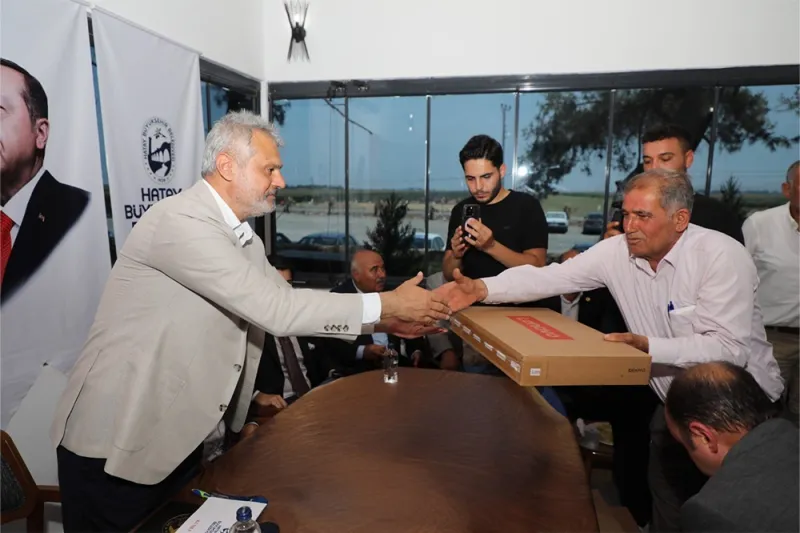 HBB’den Kumlu Muhtarlarına Teknolojik Destek