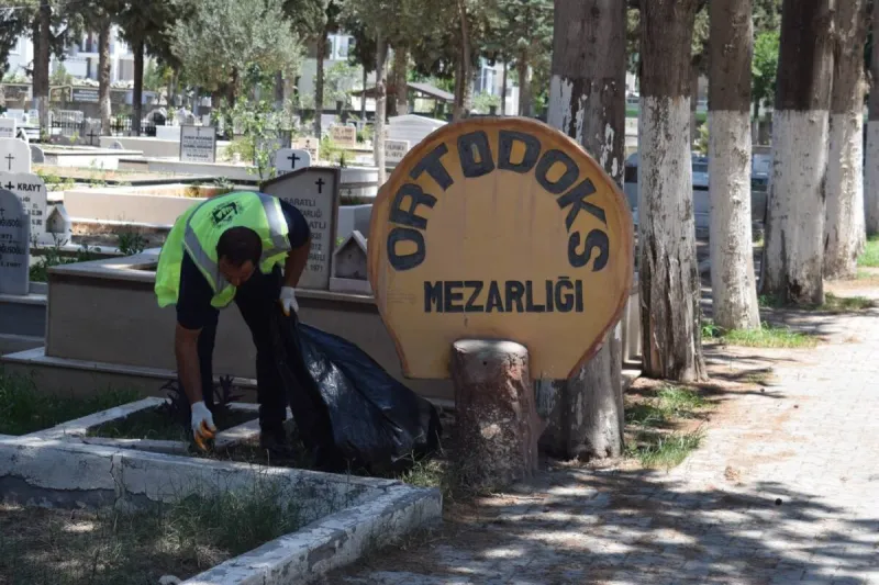 HBB’den Mezarlıklarda Düzenli Bakım ve Onarım Çalışmaları