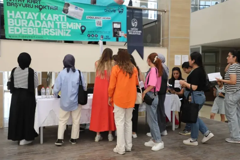 Hatay Kart Kampüste! Öğrencilere Büyük Kolaylık Sağlandı