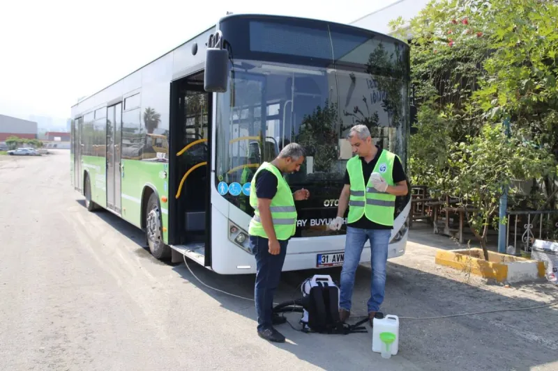 Hatay'da Toplu Taşımaya Hijyen Bombası! İşte Detaylar