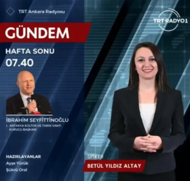İbrahim Seyfittinoğlu TRT Radyo 1'de: Antakya'nın Sırları Açılıyor!