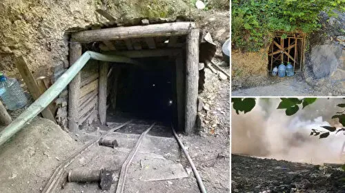 Zonguldak'ta Şok Baskın! Kaçak Maden Ocakları Patlatıldı!
