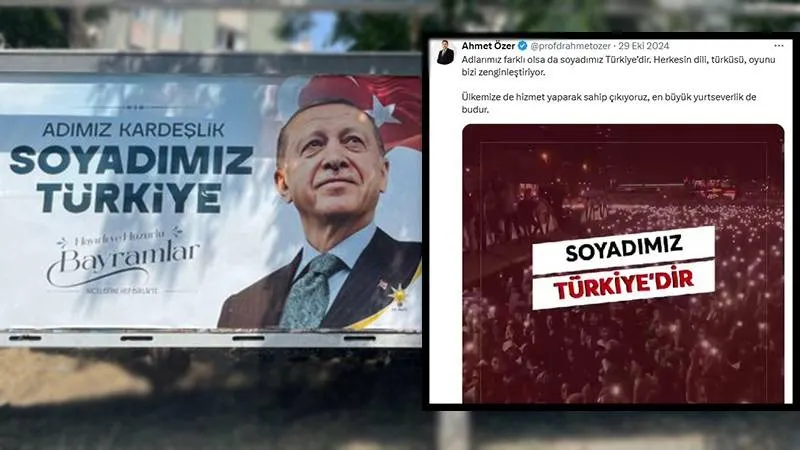 İmamoğlu gitti, Erdoğan geldi : Yeni slogan tanıdık çıktı