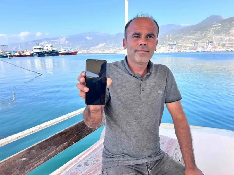 İskenderun açıklarında sıra dışı karşılaşma
