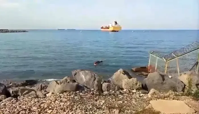 İskenderun Sahilinde İlginç Kurtarma Operasyonu