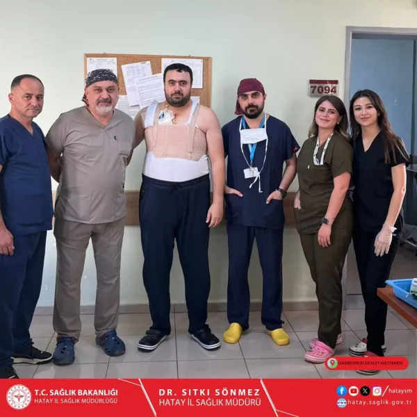 İskenderun'da Mucize! Aort Diseksiyonu Ameliyatı Başarıyla Tamamlandı