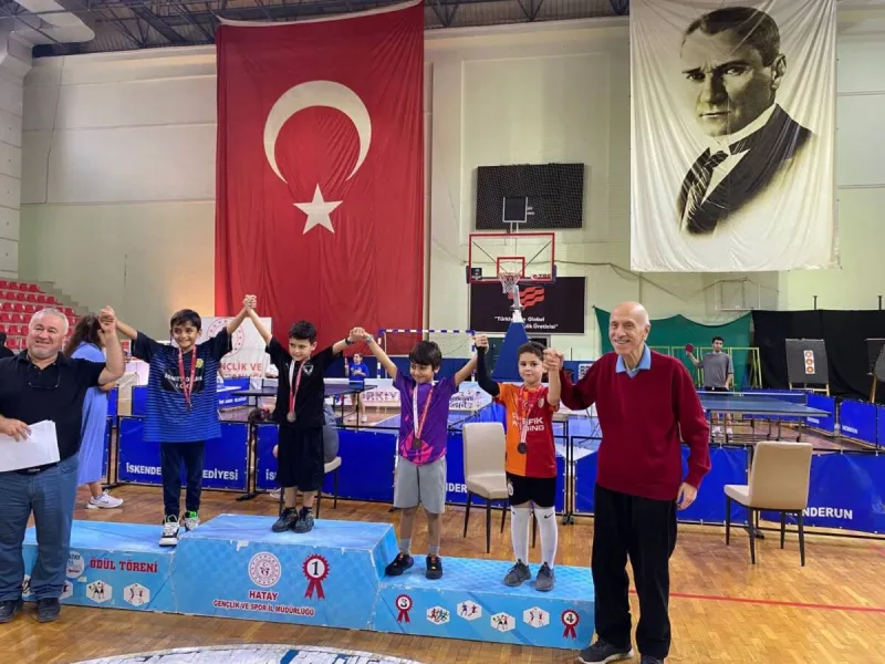 İskenderun'da Cumhuriyet Coşkusu: Masa Tenisi Turnuvası!
