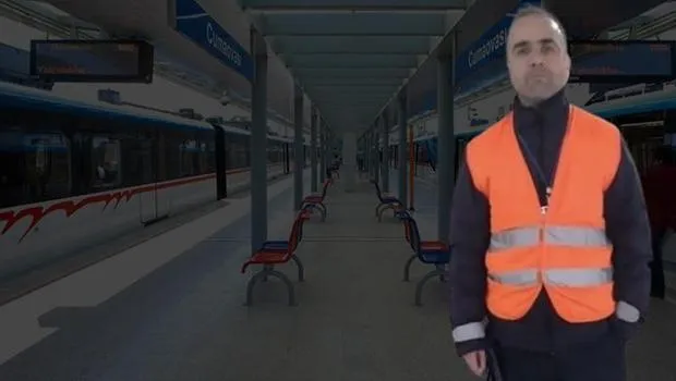 İZBAN'da sigara cinayeti! Yolcuyu uyaran güvenlik görevlisi öldürüldü! Olay anı görüntüleri ortaya çıktı