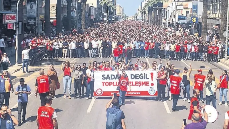 İzmir’de grev sürüyor işçi isyanı büyüyor