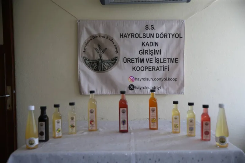 Kadınların doğal sirke yolculuğu 1,5 ton üretime ulaştı