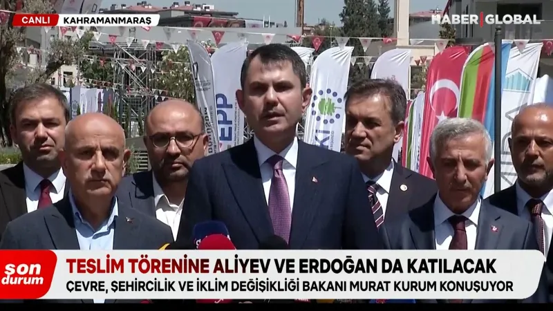 Bakan Kurum'dan Kahramanmaraş Afet Konutları Müjdesi!