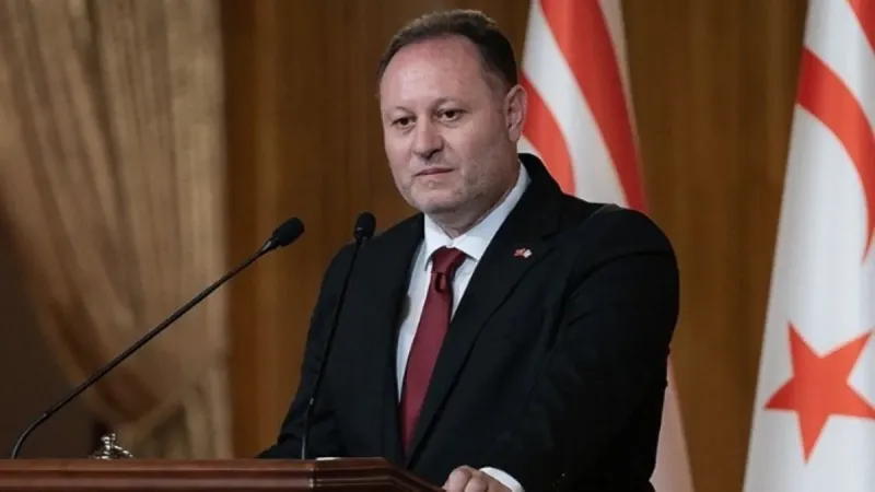 KKTC Cumhuriyet Meclisi Başkanı Ziya Öztürkler, TBMM Başkanı Numan Kurtulmuş ile görüştü