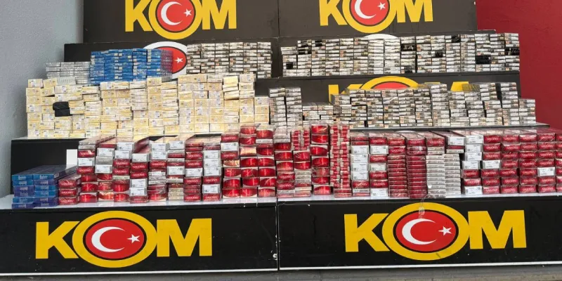 Adana'da Sigara Operasyonu! Milyonlarca Kaçak Ele Geçirildi!