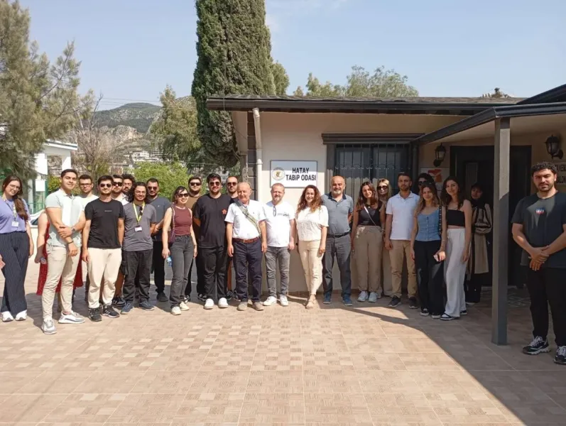 MKÜ İntörn Hekimlerinden Hatay Tabip Odası’na Ziyaret