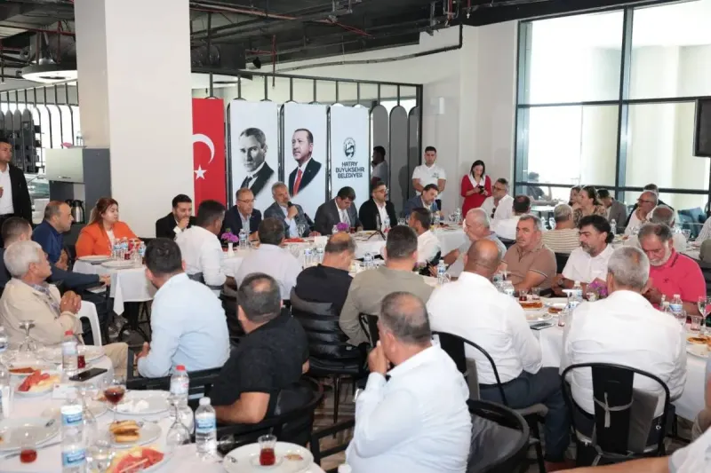Muhtarlar Başkanla Buluştu, Talepler Masaya Yatırıldı