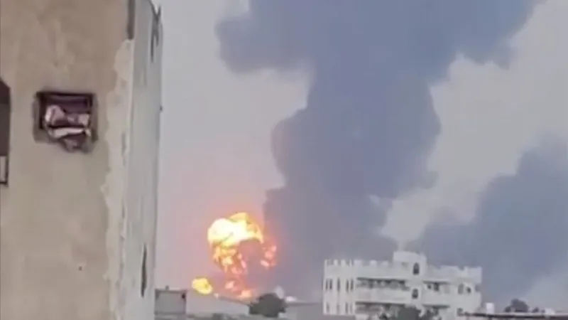 ABD'den Yemen'e Şok Saldırı! Marib ve Amran Alev Alev!