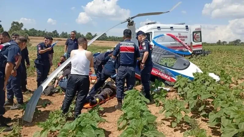 Adana'da Cayrokopter Kazası! İşte Yaralıların Durumu