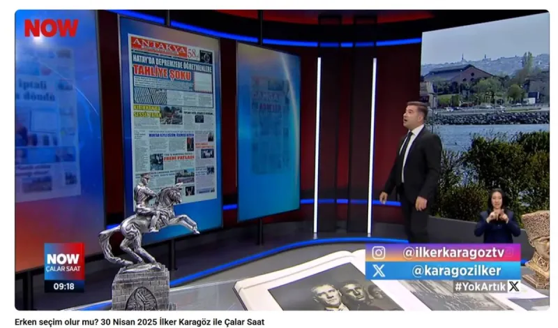 Konteyner Şoku! Antakya Gazetesi'nin Feryadı NOW TV'de Yankılandı!