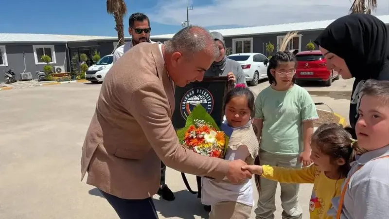 Başkan Çelik'ten Özel Çocuklara Unutulmaz Ziyaret!