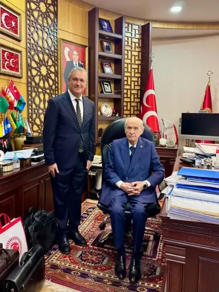 Gül'den Bahçeli'ye Ziyaret! Devlet Bey'in Sağlık Durumu Nasıl?