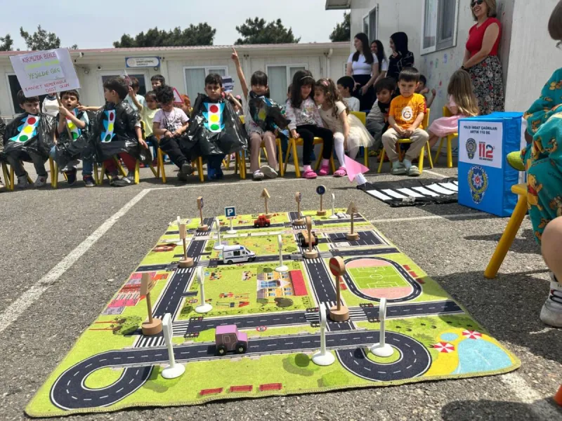 Belen'de Miniklere Trafik Dersi: Hayata Hazırlık!