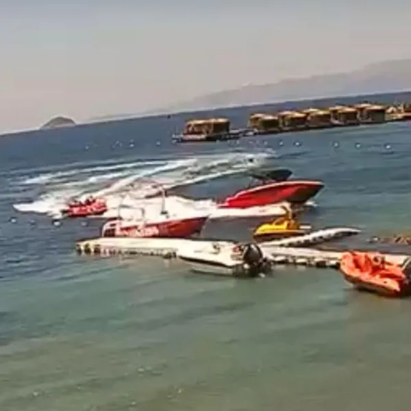 Bodrum'da Korkunç Kaza! Su Sporları Faciası Kamerada!