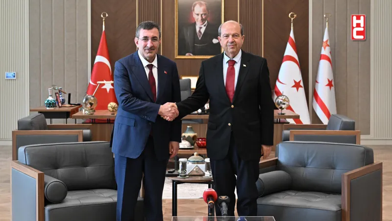 Cevdet Yılmaz'dan KKTC Çıkarması! Ersin Tatar ile Kritik Görüşme