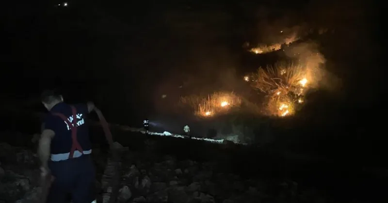 Hatay Defne'de Yangın! Ormana Sıçramadan Söndürüldü Mü?