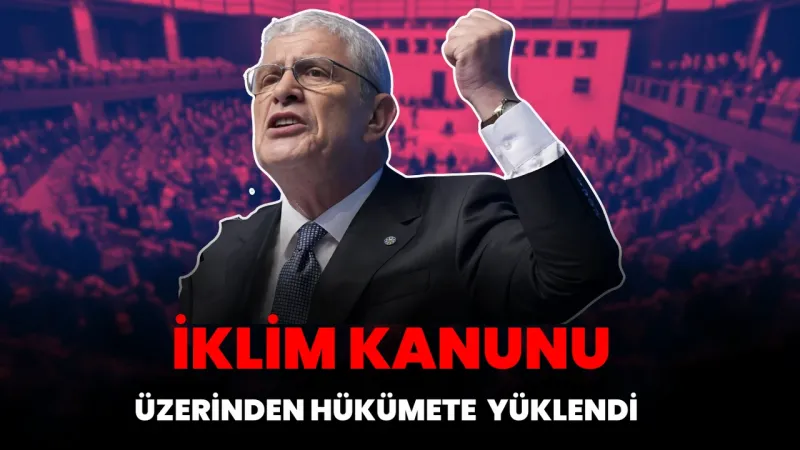 Dervişoğlu'ndan İklim Kanunu Eleştirisi! İktidar Hedefte