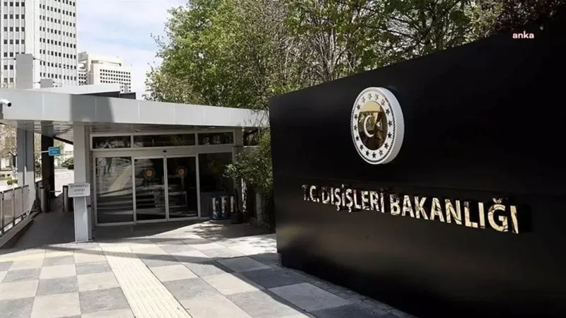 Türkiye Raporu Gerçeği Yansıtmıyor! Dışişleri'nden Sert Tepki