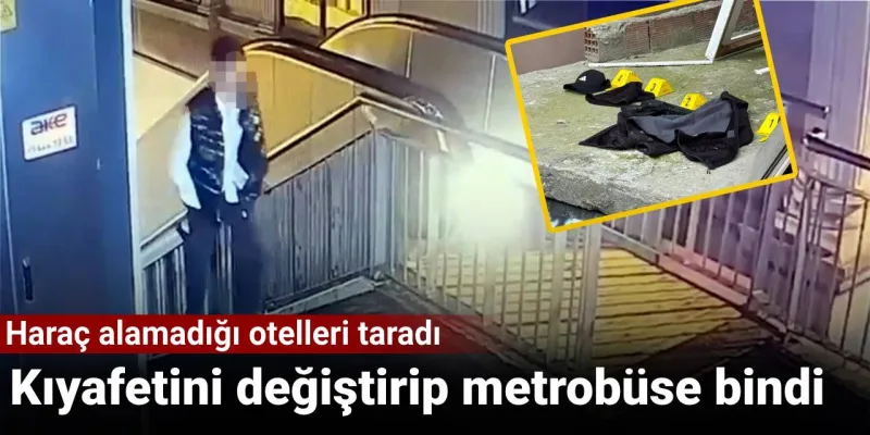 İstanbul'da Otel Baskını! Haraç İsteyen Saldırgan Metrobüste Yakalandı!