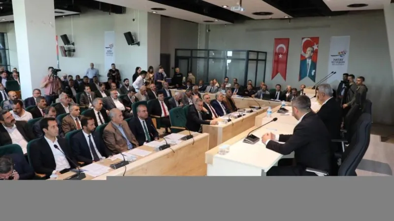 Hatay'da Yeni Dönem! Büyükşehir Komisyon Üyeleri Seçildi