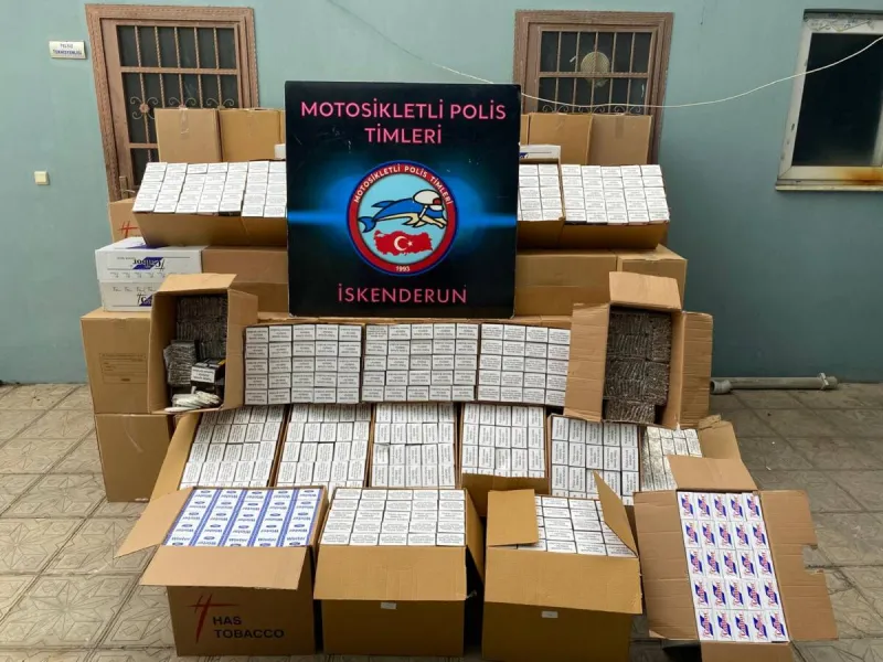 Hatay'da Kaçak Sigara Baskını! Şok Eden Detaylar Ortaya Çıktı