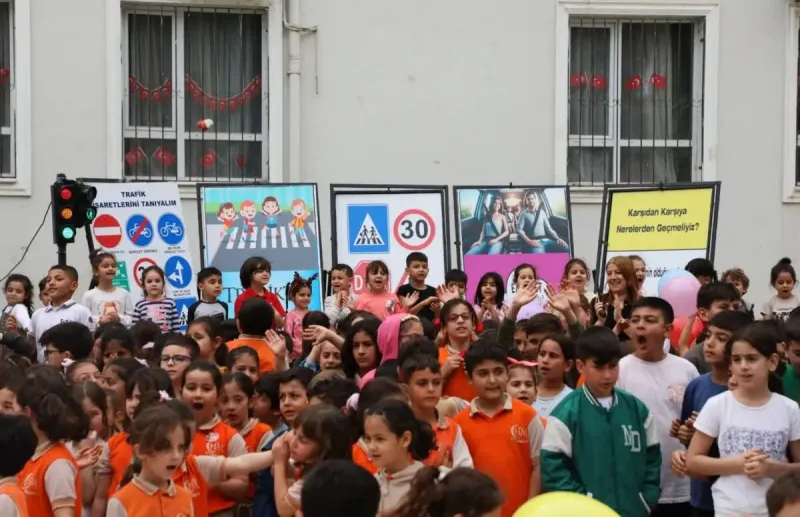 Hatay'da Çocuklara Trafik Eğitimi: Eğlenceyle Öğreniyorlar!