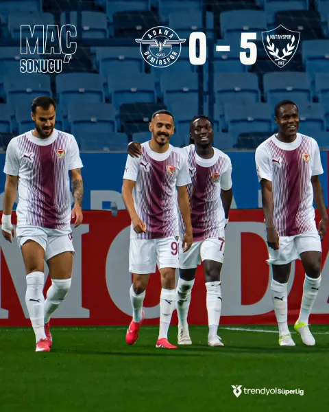 Hatayspor Adana'yı Salladı! 5 Gollü Zaferin Sırrı Ne?