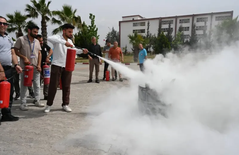 HMKÜ’de Tatbikatlı Eğitim