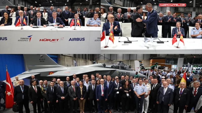 HÜRJET İspanya'yı Fethetti! İşte Türk Jetinin Avrupa Çıkarması