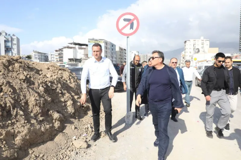 İskenderun Trafiği Rahatlıyor! Kent Girişine Yeni Düzenleme