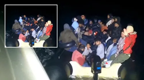 İzmir'de Göçmen Operasyonu! O Anlar Kamerada