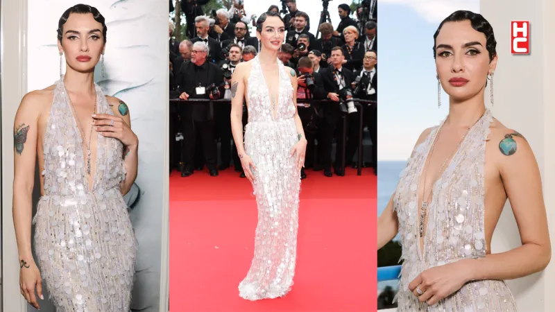 Birce Akalay Cannes'da! Messika Mücevherleriyle Göz Kamaştırdı