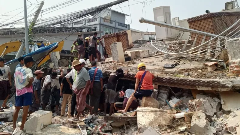 Myanmar'da Deprem Faciası: Çinli 5 Kişi Hayatını Kaybetti!