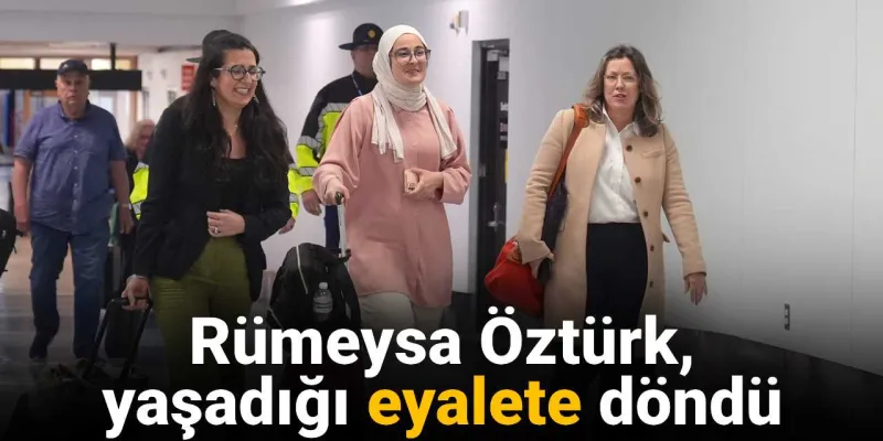 Rümeysa Öztürk ABD'ye Döndü! Neler Yaşadı? Şok Detaylar!