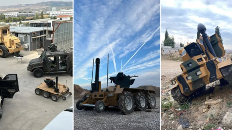 Türkiye'nin Yeni Fedaileri: İnsansız Kara Araçları Göreve Başladı!