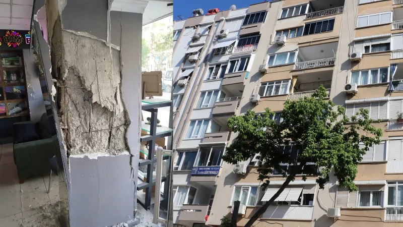 Antalya'da Bina Kolonu Patladı! Neler Oluyor?