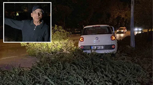 Otomobille refüje dalan sürücü kaza sonrası aracı ve yaralıları bırakıp kaçtı