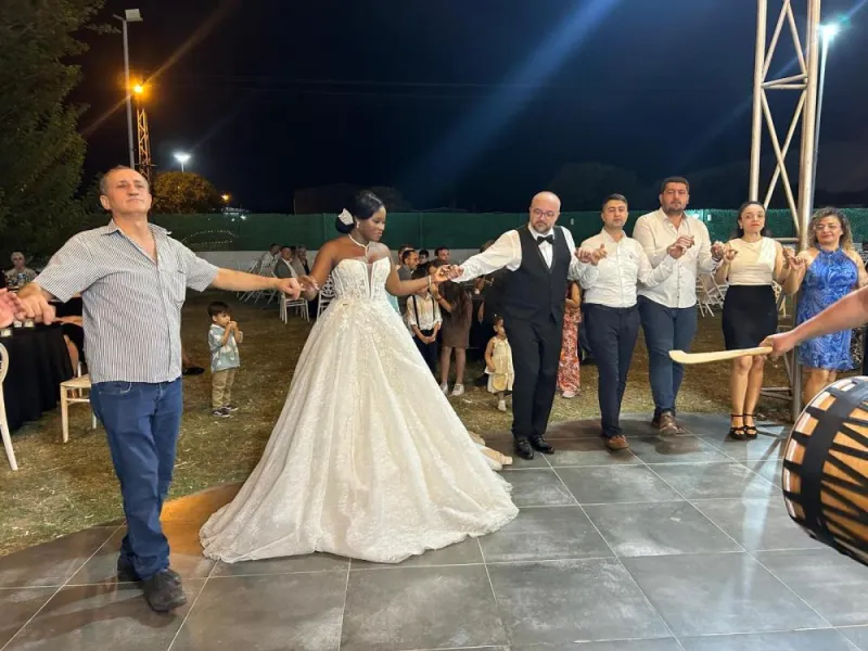 Ganalı Gelin Halay Çekti! Hatay'da Unutulmaz Düğün